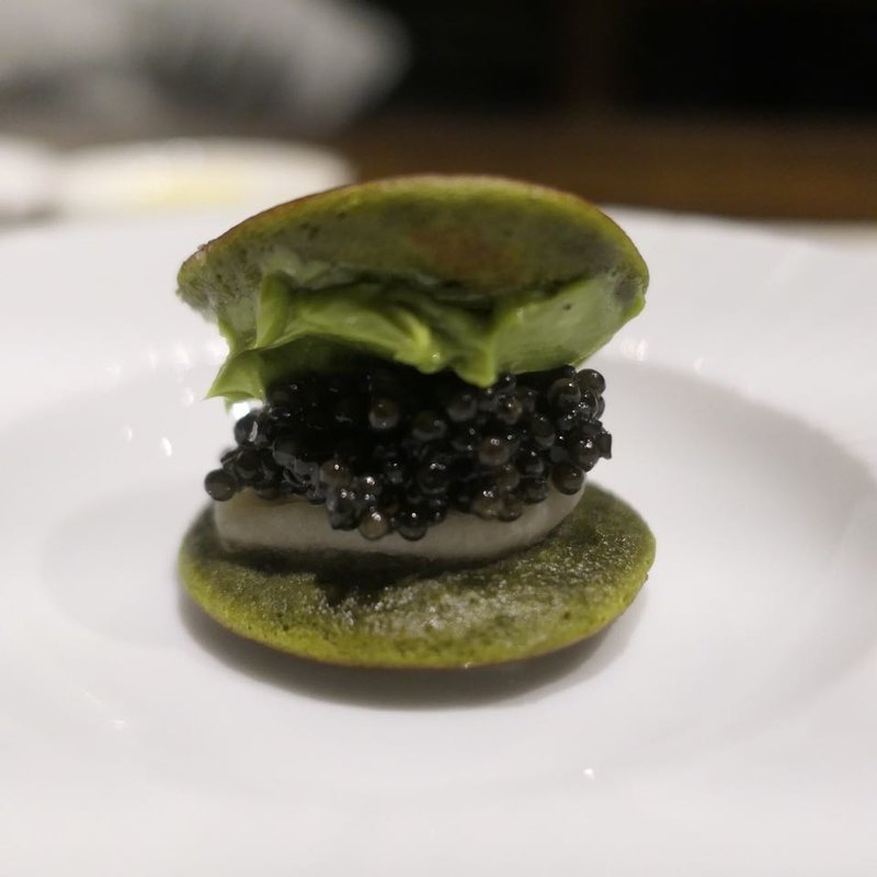 抹茶どら焼きキャビア(NOUVE ヌーヴ)