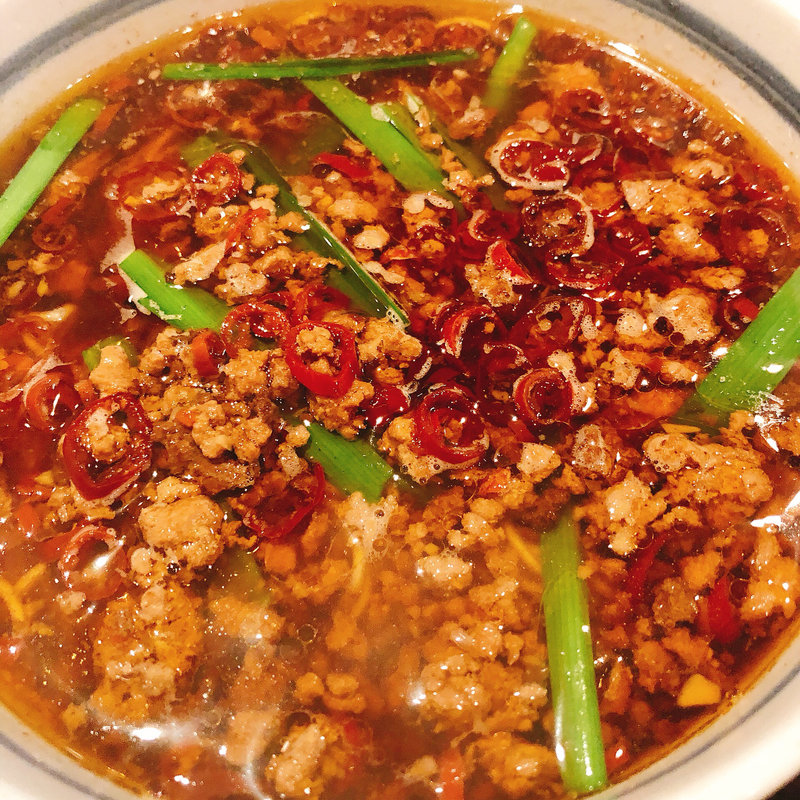 台湾ラーメン(蘭亭 上本町店)