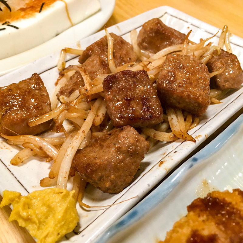 サイコロステーキ(大露路)