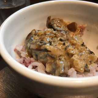 ポルチーニご飯(麺屋玉ぐすく )