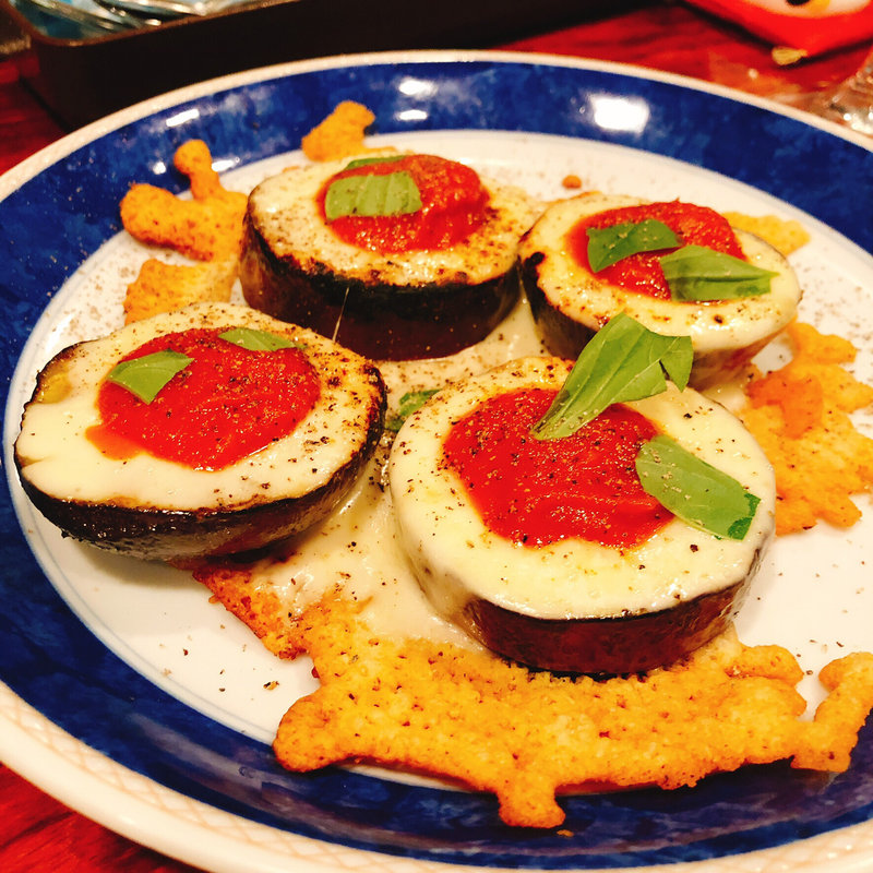 絹皮ナスのオーブン焼(ガンジュウヤ （GANJUUYAA）)