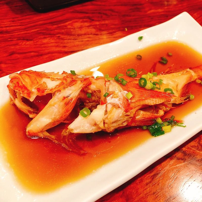 キンキの煮付け(ガンジュウヤ （GANJUUYAA）)