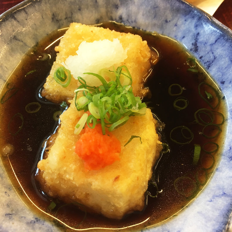 揚げ出し豆腐(ほとめき庵（道の駅 くるめ）)