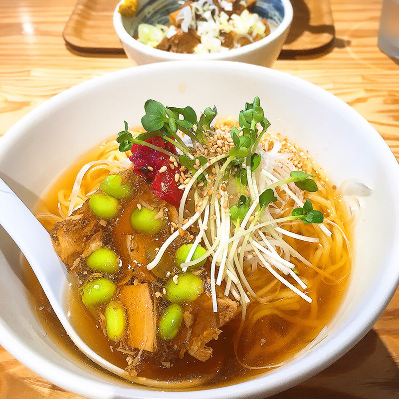 冷やし醤油ラーメン(麺や 佐渡友)