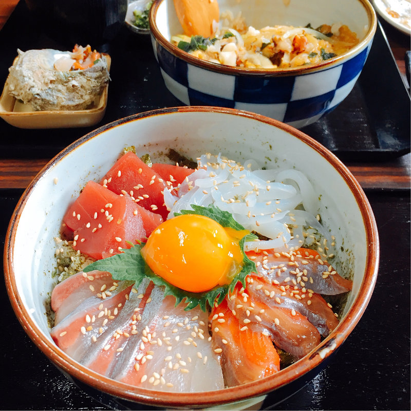 海鮮丼(海の家　えびすや )