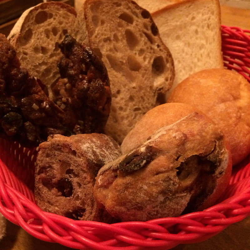 お通し(パンとワイン 目黒FLAT)