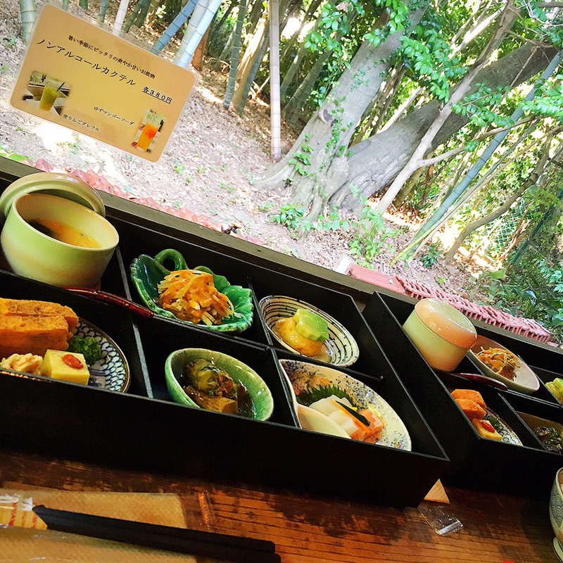 松花堂膳(すえガーデン美弥)