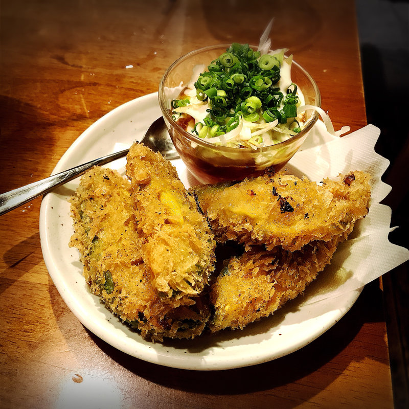 ネギトロディップアボガドフライ(いが嵐倉庫 )