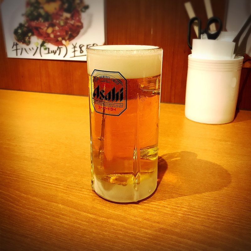 生ビール(炭火焼まるは)