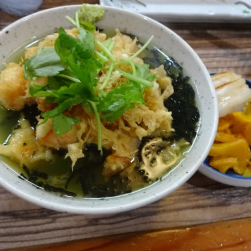 天ぷら茶漬け(八勢)