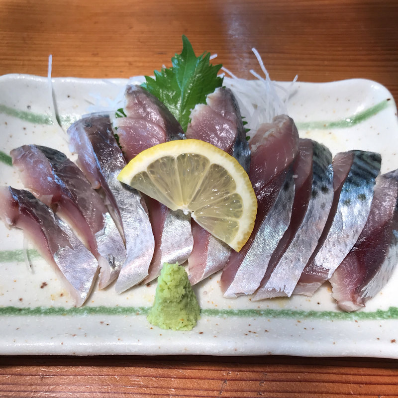 しめ鯖(福浦漁港　みなと食堂 )