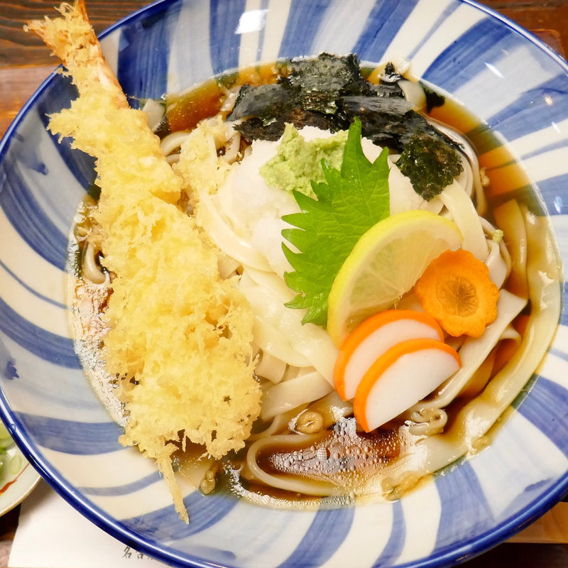 えびおろしきしめん(川井屋)