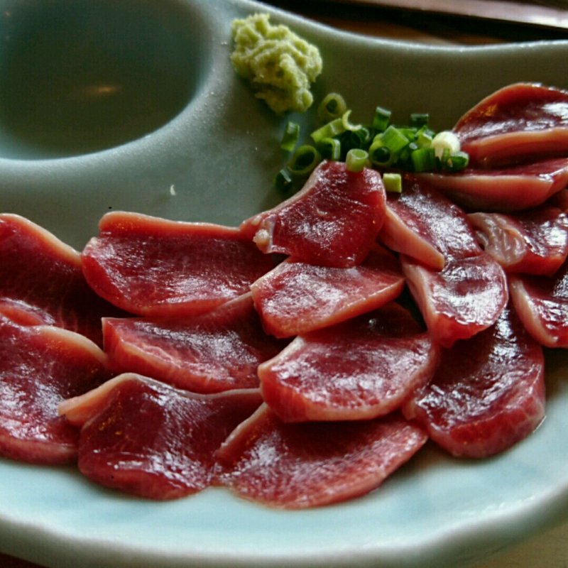 砂ずり刺身(ろばたやき山ろく （さんろく）)