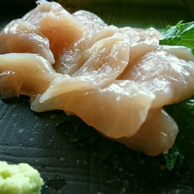 ささみの刺身(ろばたやき山ろく （さんろく）)