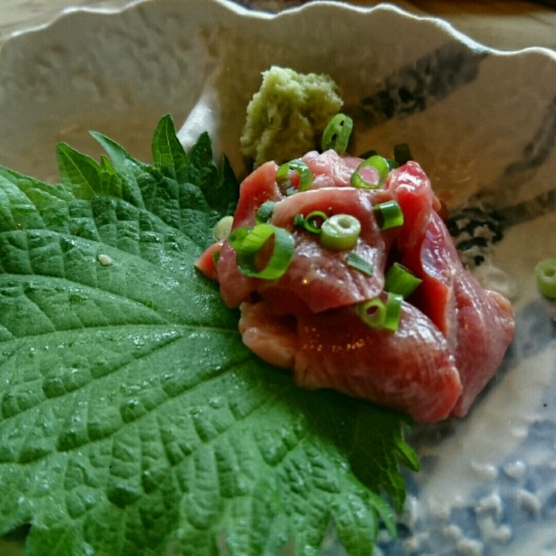 砂とろの刺身(ろばたやき山ろく （さんろく）)