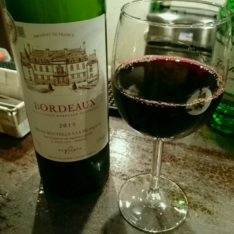 ボルドー赤グラスワイン(ル・ルー （le・roux）)