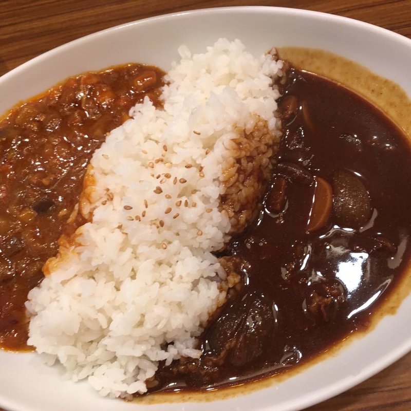 ハーフ＆ハーフカレー(カレー厨房 大崎店 )