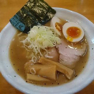 味玉らぁ麺・塩（手もみ麺）(麺道GENTEN )