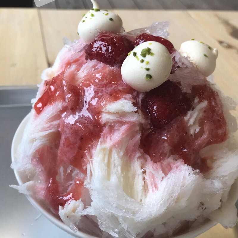 いちご氷(morico lab)