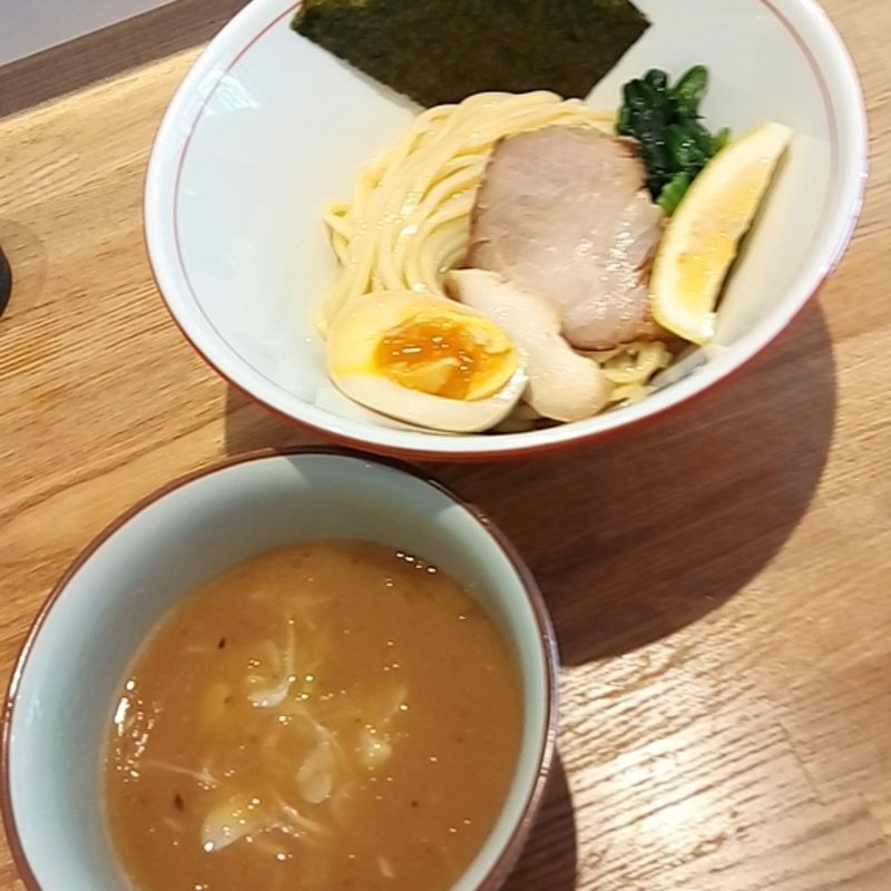 芳醇魚介鶏白湯つけ麺(しょうき鶏白湯つけ麺ラーメン 学芸大学駅前店)