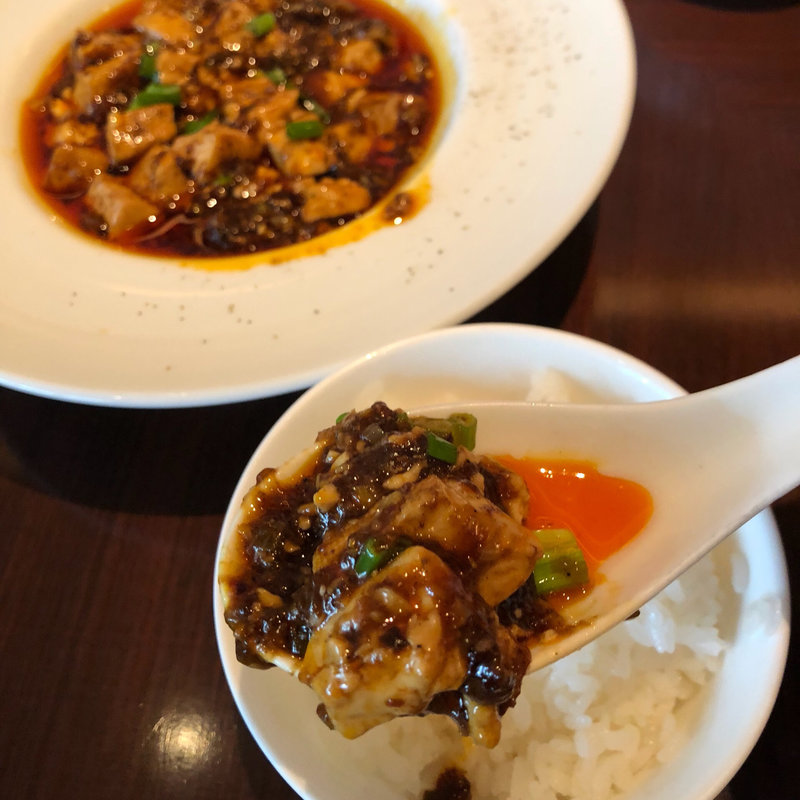 スパイシー麻婆豆腐セット(ジョーズシャンハイニューヨーク グランフロント大阪店)