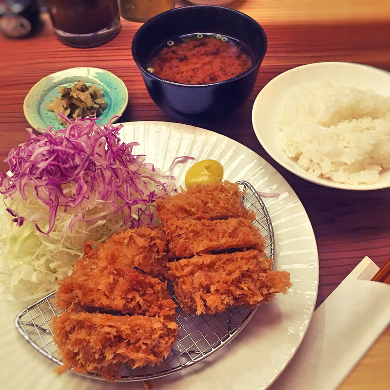ヒレカツ定食(ポーク凡平 六本松店)