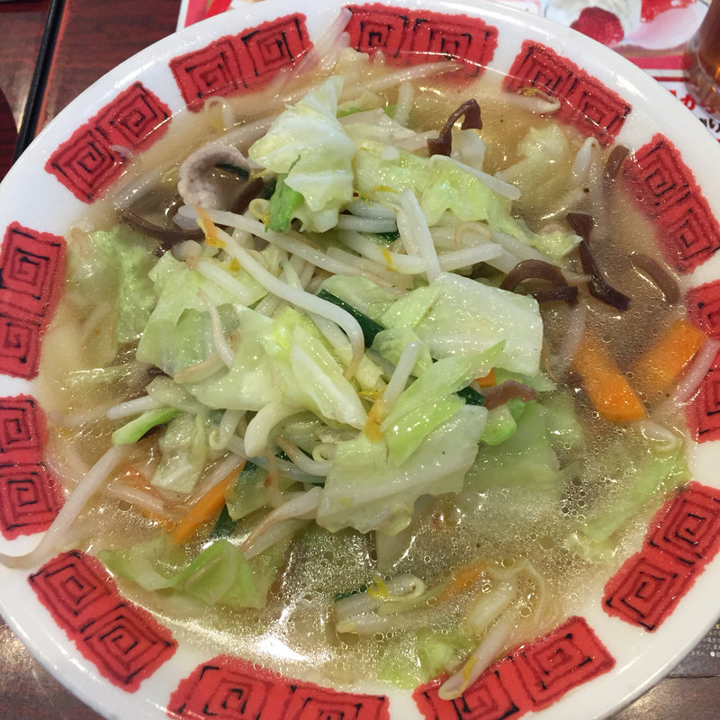 国産野菜たっぷりたんめん(バーミヤン 京都北大路店 )