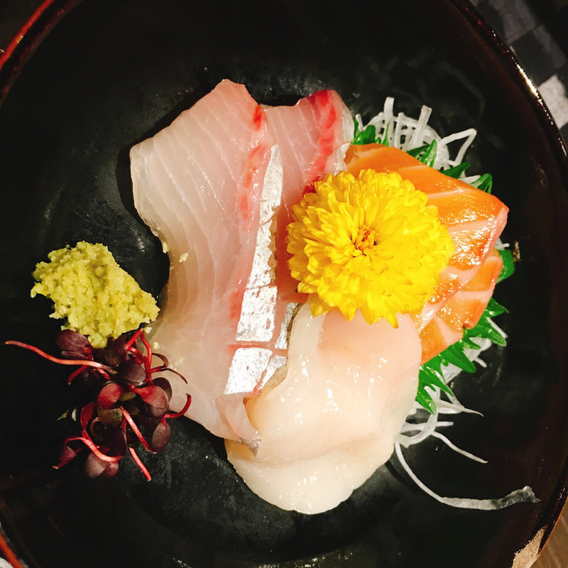 刺身3種盛り(柊草 本店 HIIRAGISO)