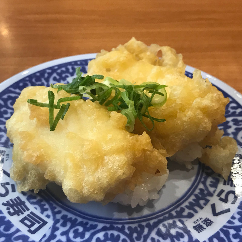 鶏天寿司(くら寿司 ひばりが丘店)