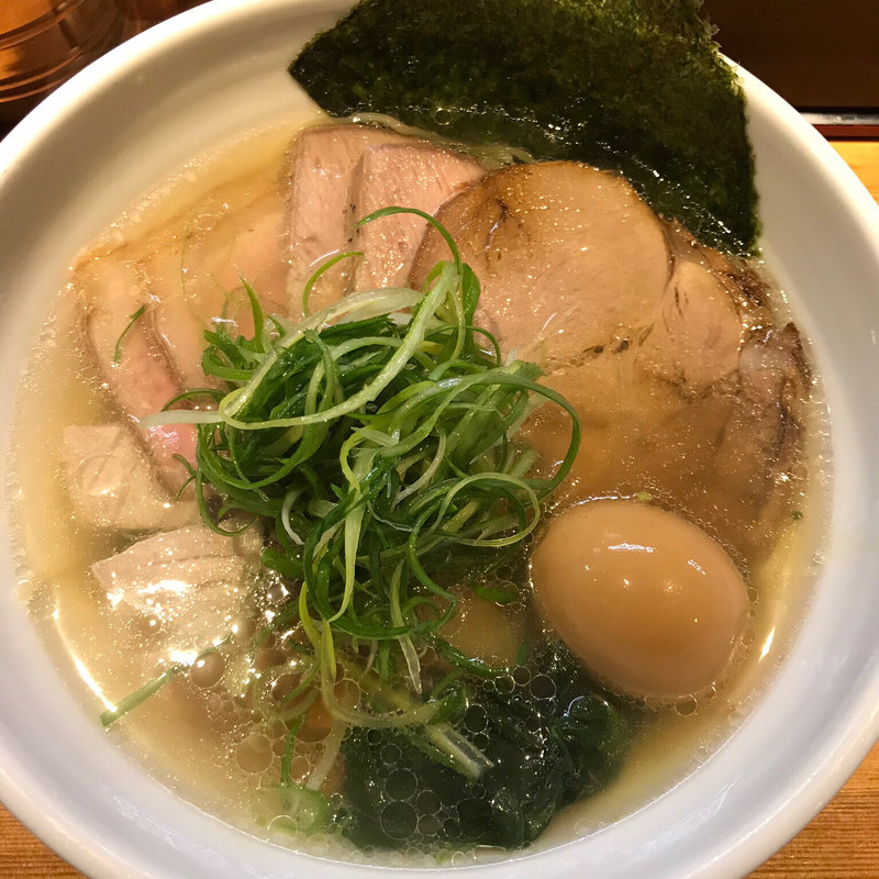 肉塩＋煮玉子(ラーメン 巌哲)