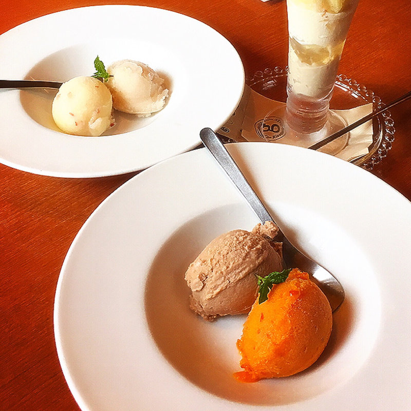 自家製ジェラート　ダブル(Risotteria GAKU tre )