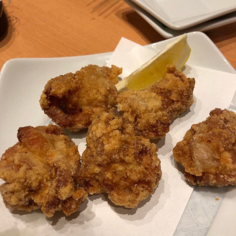 自家製若鶏の唐揚げ(魚民 鳳東口駅前店)