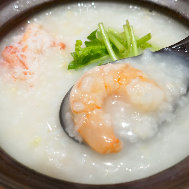 3種海鮮のお粥(謝朋殿 粥餐庁 中部国際空港店 （シャホウデンカユサンチン）)