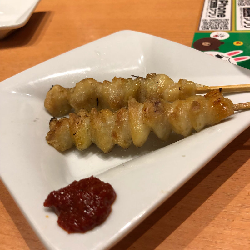 ぼんじり (2本)(魚民 鳳東口駅前店)