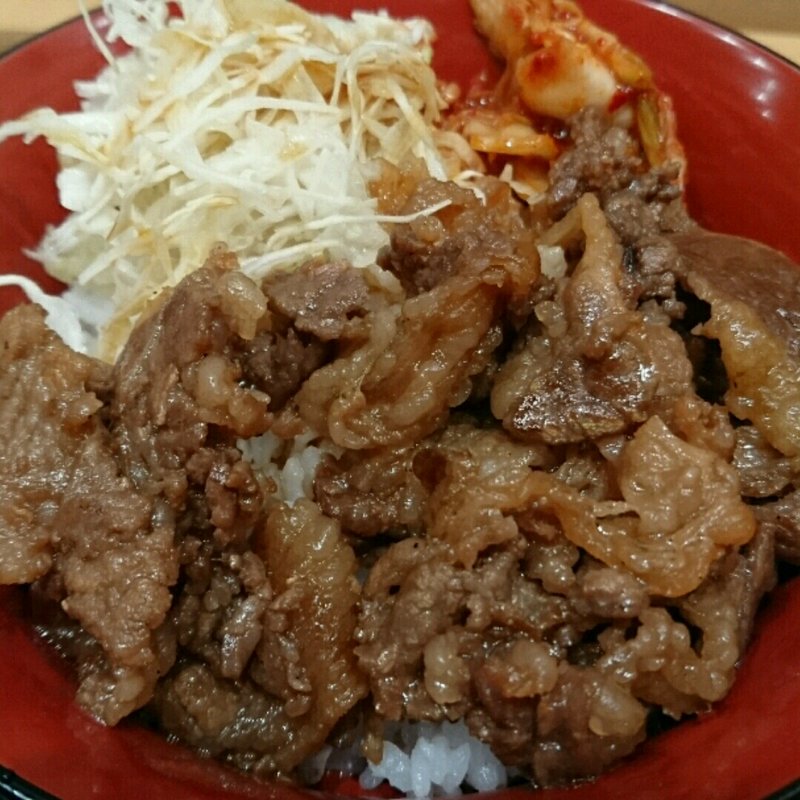 タレ焼肉丼(スナックパーク)