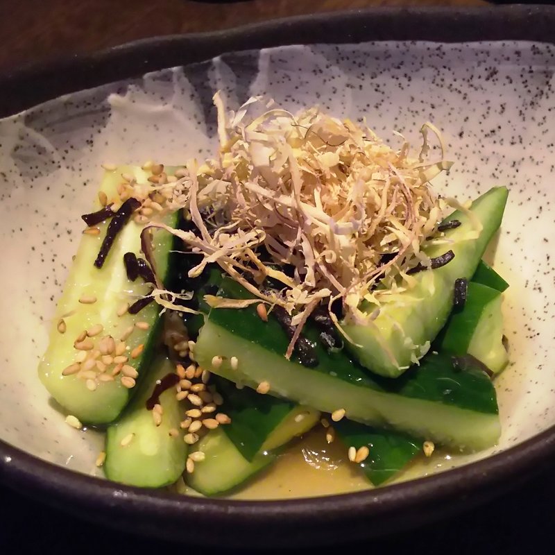 たたききゅうり(北の味紀行と地酒 北海道 川崎駅前店)