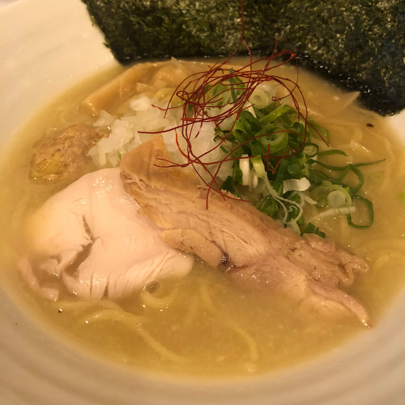 鶏白湯ラーメン(濃厚鶏麺 ゆきかげ)