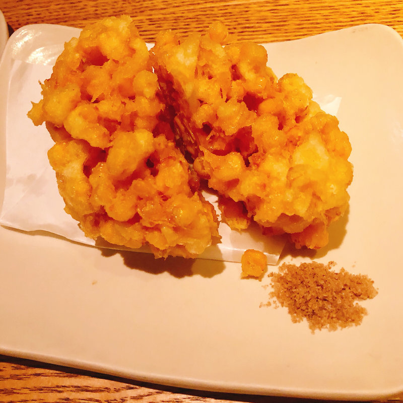 とうもろこしのかき揚げ(茶茶花 （チャチャ ハナ）)