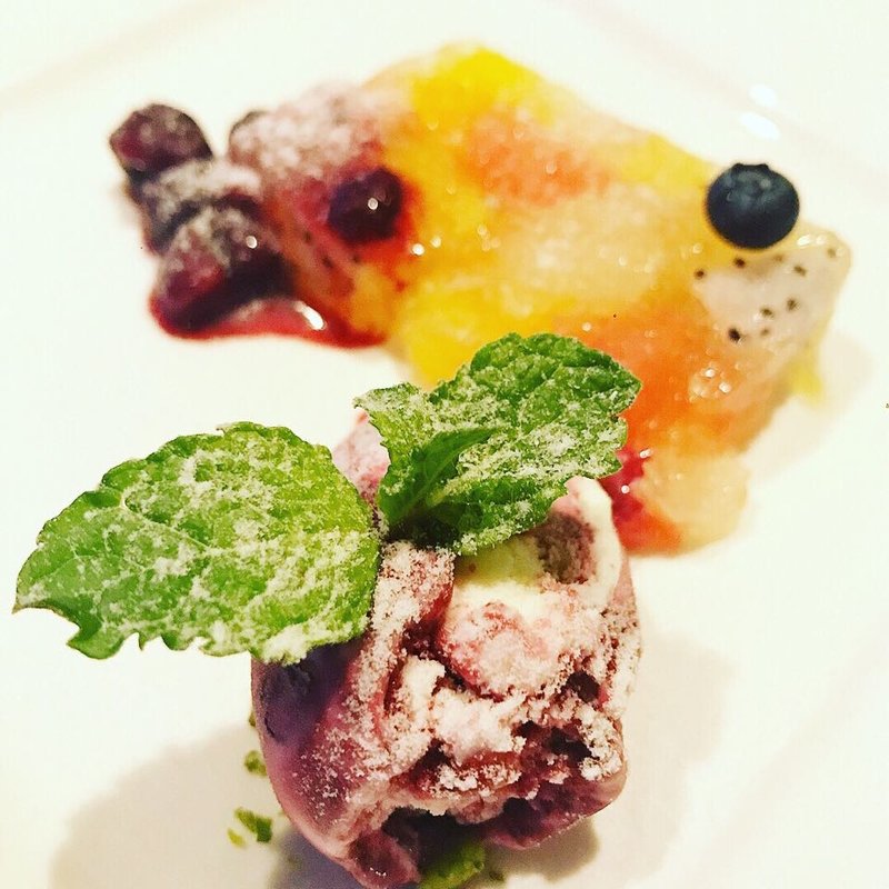 フレッシュフルーツのテリーヌ(レストラン浜比庭 （ハピナ）)