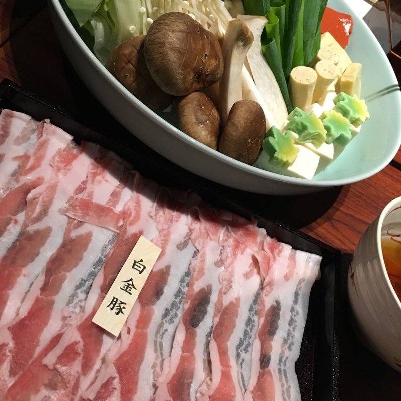 出汁しゃぶ会席(京都 瓢喜 西麻布店)