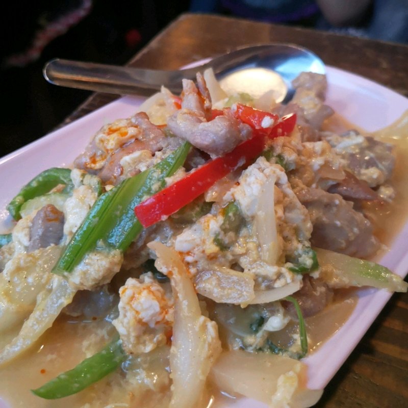 ムーパッポンカリー(ハンサム食堂)