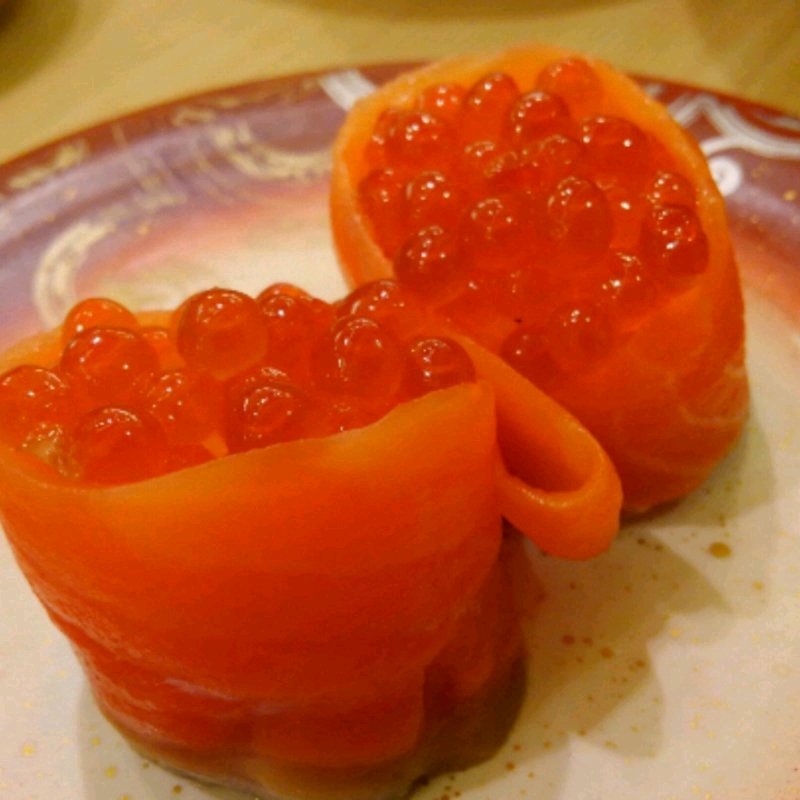 親子巻き(回転寿し トリトン 東京スカイツリータウン・ソラマチ店)