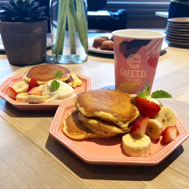 パンケーキ(カフェテル京都三条)