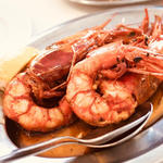 カラビネーロのグリル(Restaurante Senhor Peixe)