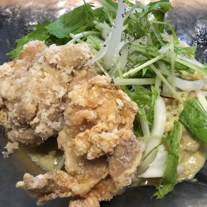 グリーンカレーうどん(千吉 表参道店)