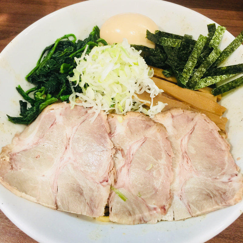 煮干し汁なしそば(独眼竜政宗)