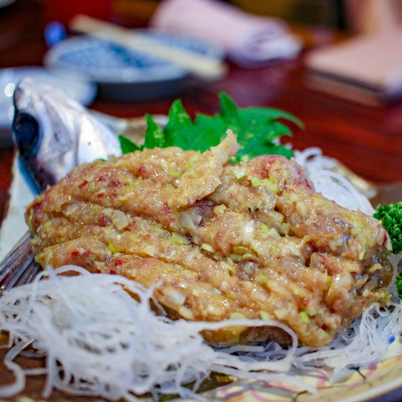 とびうおのなめろう(丸千葉)