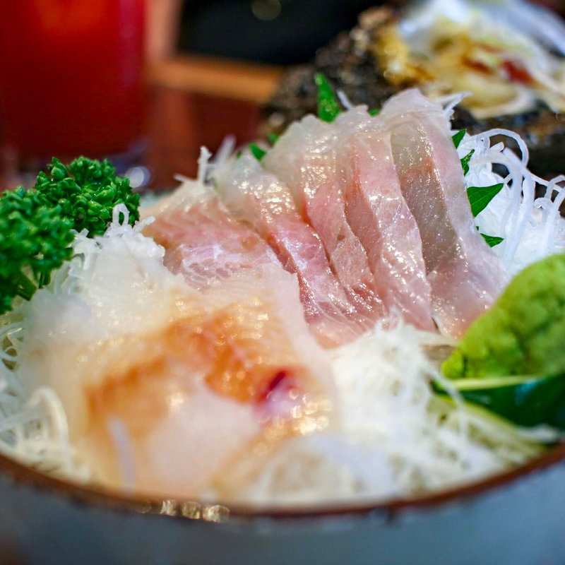 あいなめの刺身(丸千葉)