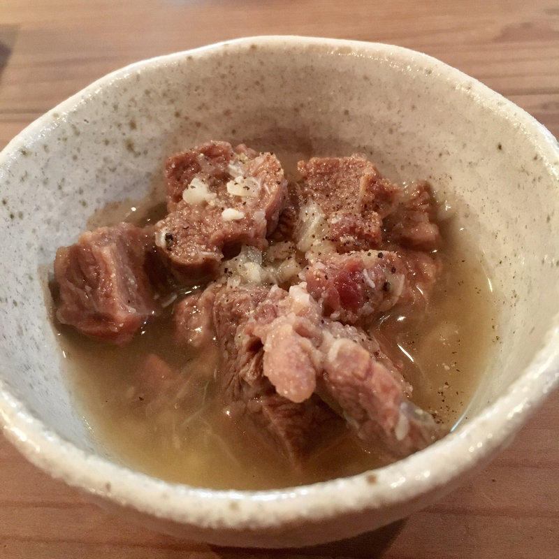 牛すじ(やっこ)