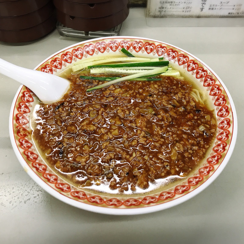 北京風味噌ラーメン(共進軒 万代店 （きょうしんけん）)